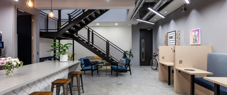 Reception area